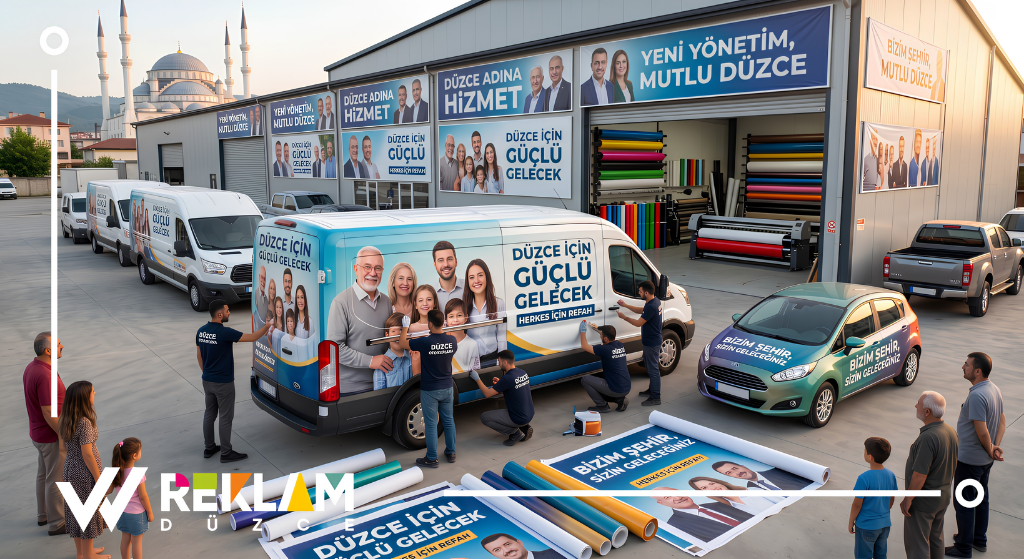 Seçim Afişleri ve Pankart Baskılarında En Etkili Renkler ve Fontlar