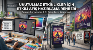 Etkinlik ve Konser Duyuruları İçin Afiş Hazırlama Rehberi