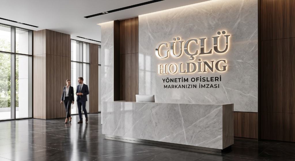 Şık ve Prestijli Ofis Tabela Tasarımları